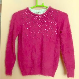 Furry sweater, really warm, stylish, vintage